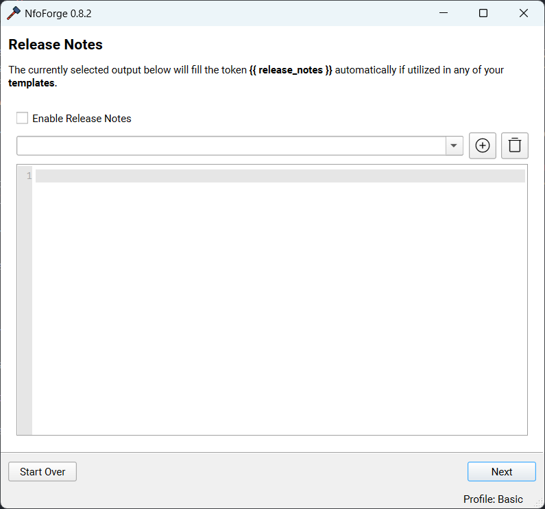 Release Notes